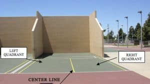 Outdoor Racquest Court