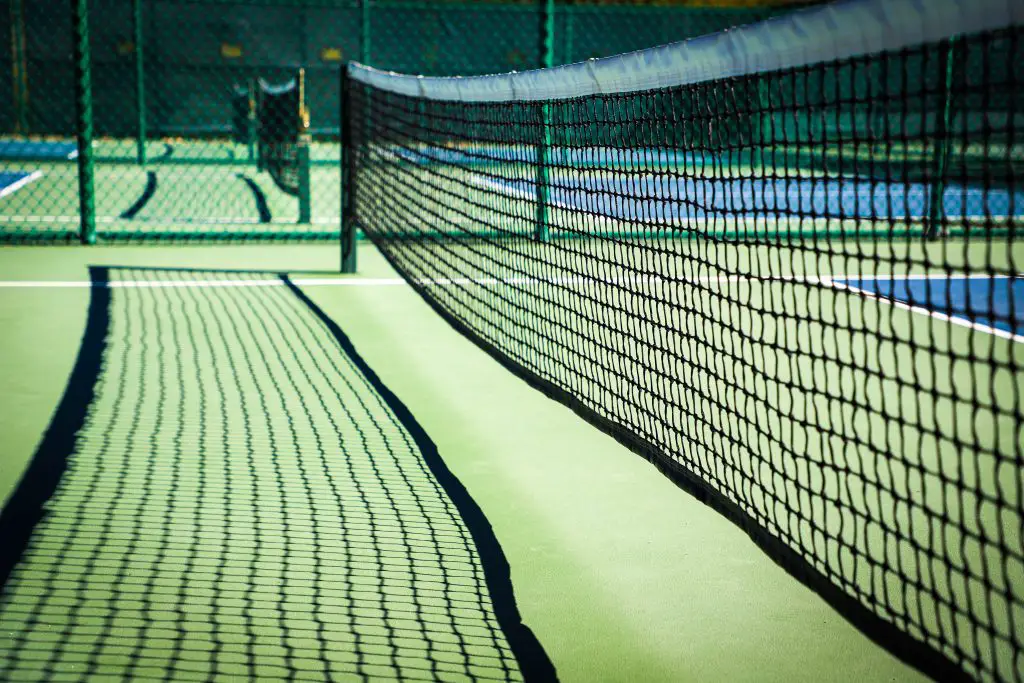 Painting Pickleball Lines on a Tennis Court