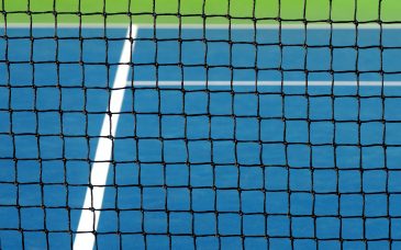 painting pickleball lines on a tennis court_racquet sports center