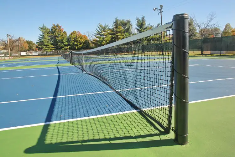 tennis court surface